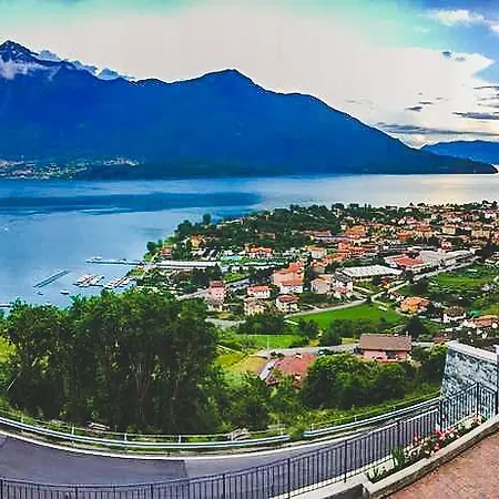 Hillside With Stunning View Of Lake Como